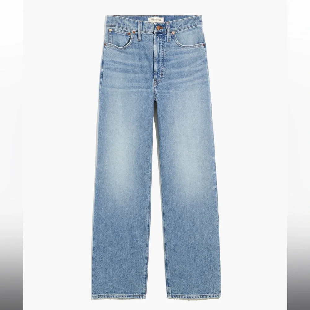 Madewell Perfect Vintage Wide Leg Jeans - Picture 1 of 16